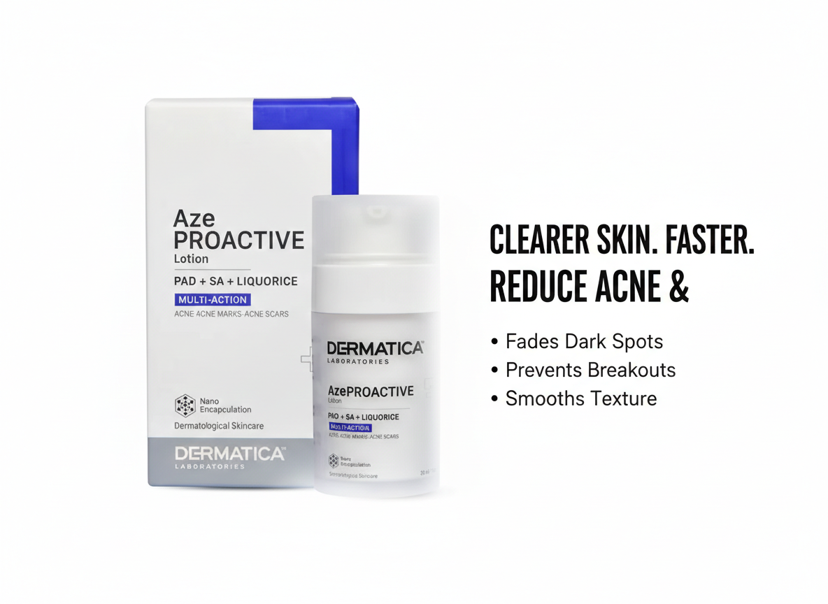 Dermatica Aze Proactive Lotion (30ml) – Multi-Action Acne & Scar Treatment