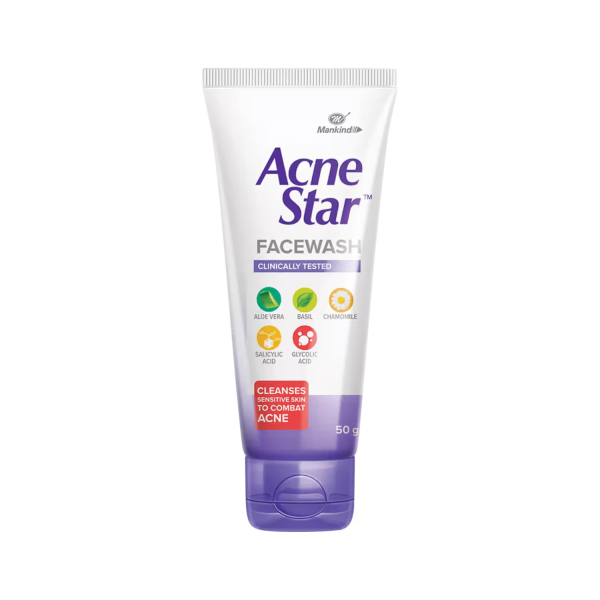 Acnestar Anti-Acne Face Wash For Combination & Oily Skin