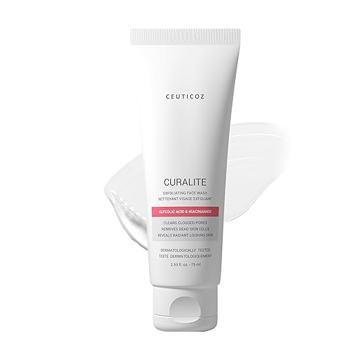 Ceuticoz curalite Exfoliating Facewash - 75 ml