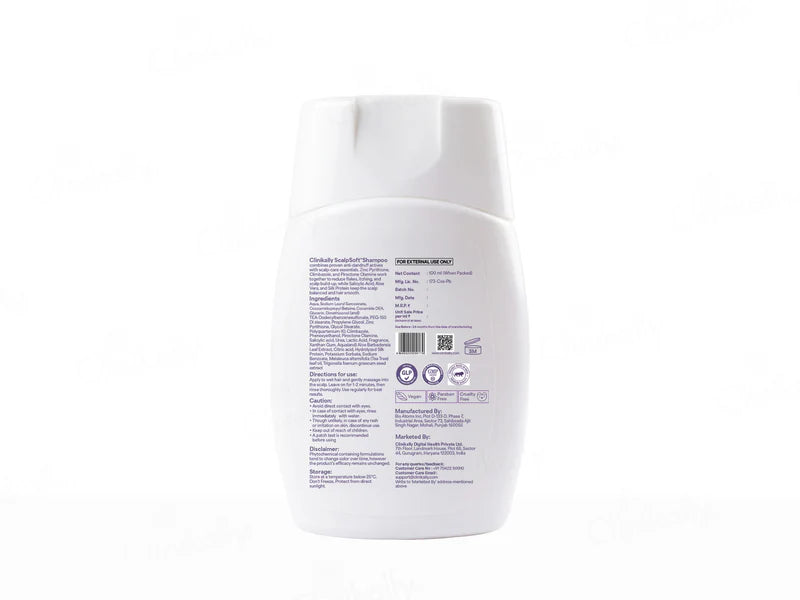 Clinikally ScalpSoft Anti Dandruff Shampoo - 100ml